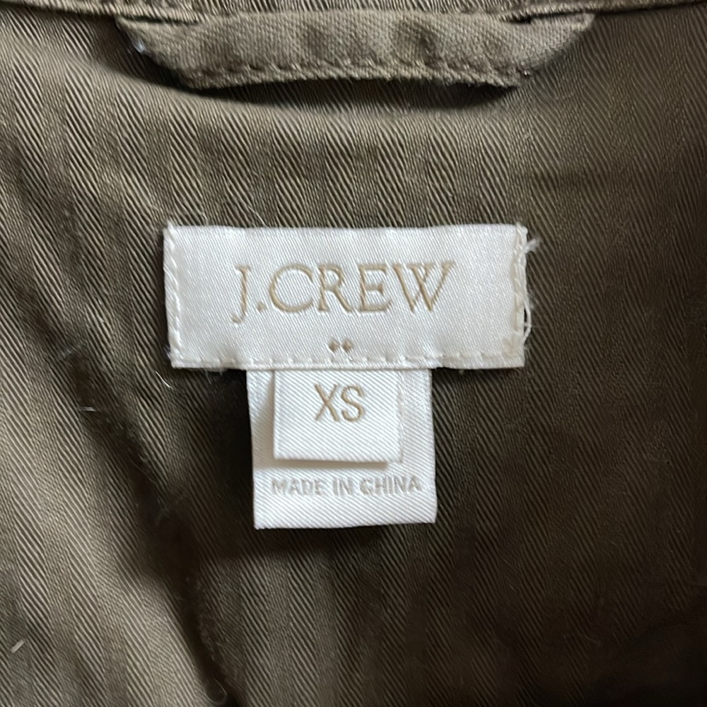 J. Crew Classic Women's Utility Jacket - sz XS - Picture 8 of 12